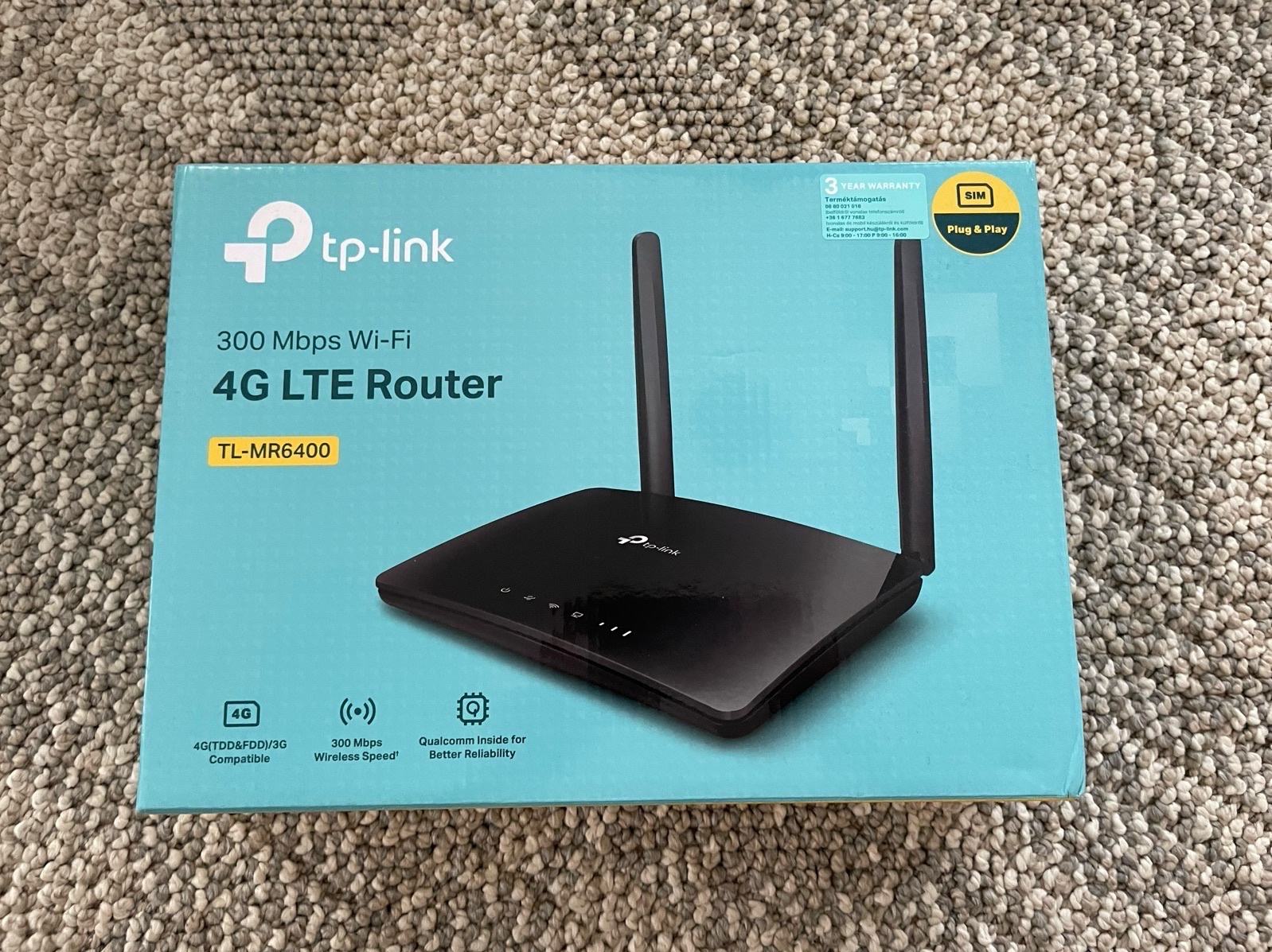 TP Link 4G router na SIM