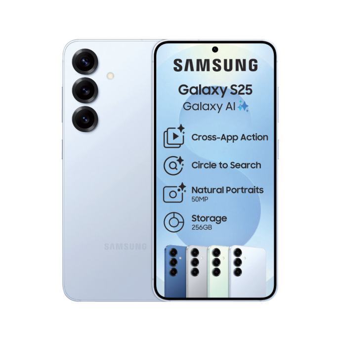 Samsung Galaxy S25 12GB 256GB 5G - Icy Blue (As New Pre-Owned)