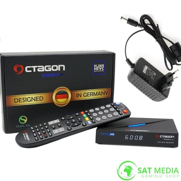 Octagon SFX6008 IP WL TV Receiver - Full HD Mit WiFi & SatIP