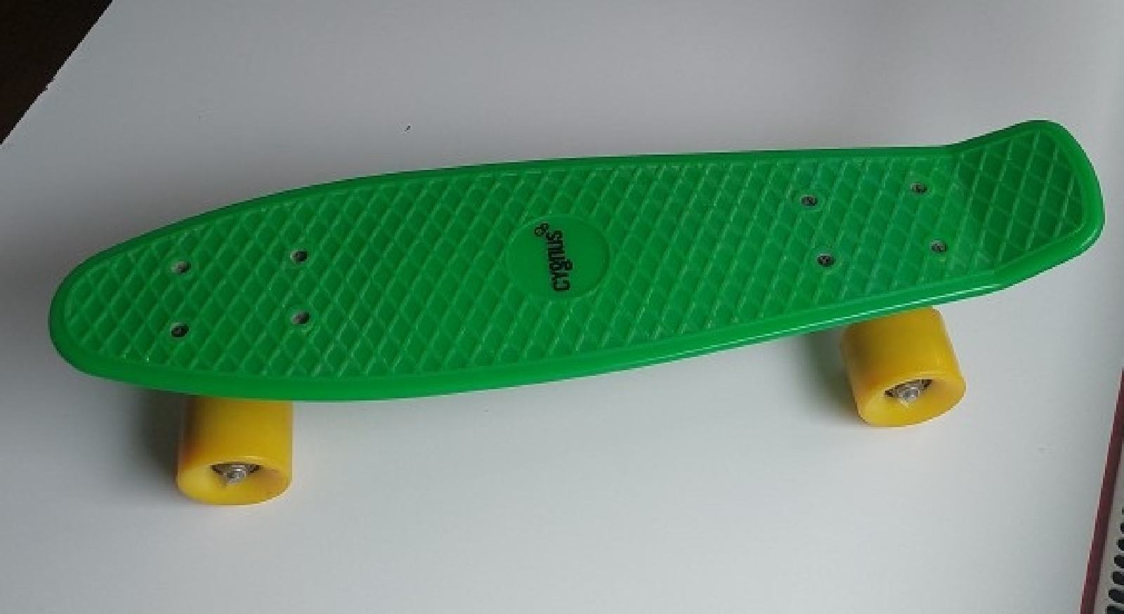 Verfez |Penny Board - Vert, jaune et rouge - 22 pouces (56CM)| Planche
