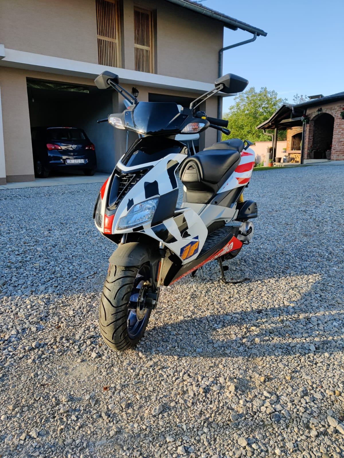 Zentralständer Piaggio Schwarz Für Aprilia 50 SR R Factory Hiper2