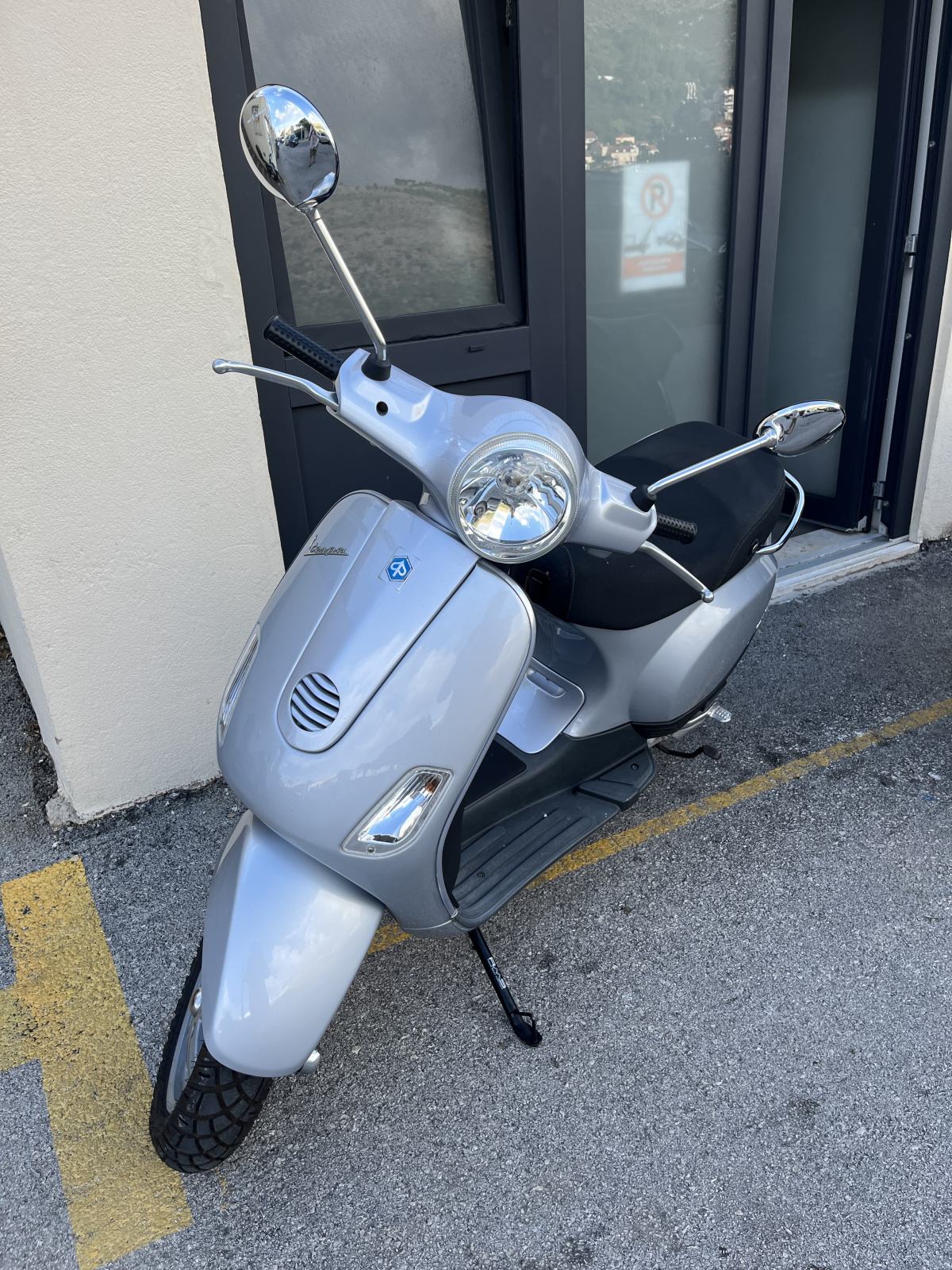 Rétroviseur Gauche Vicma Chromé Pour Vespa LX 50 Liberty 50-200cc