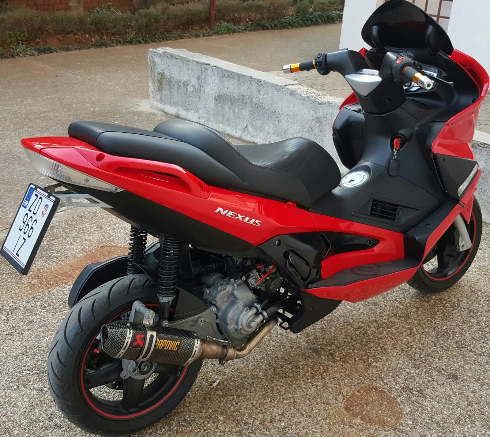 Exhaust Tuning Gilera Nexus 500 3217002 EXHAUST MALOSSI MAXI WILD