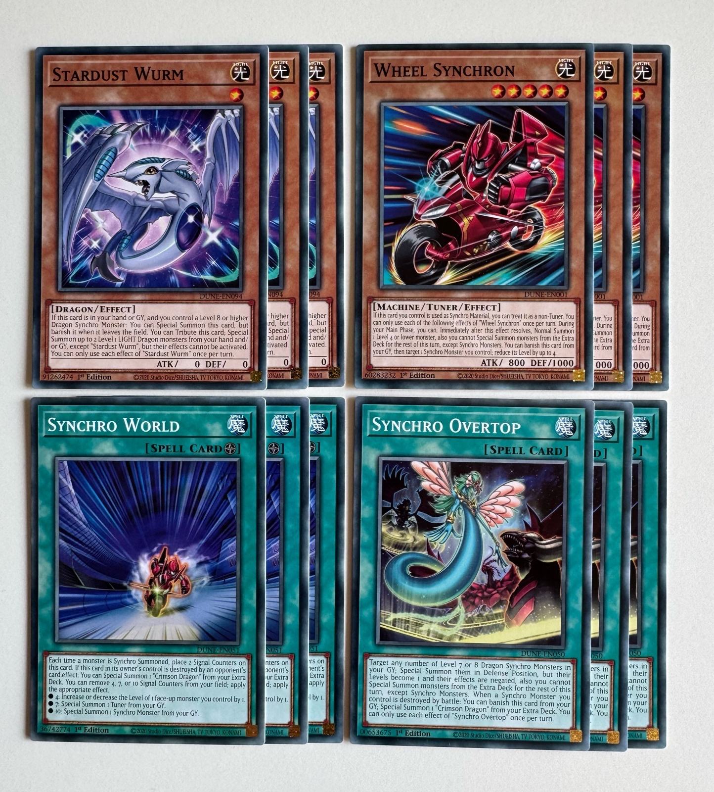 Yu-Gi-Oh! Synchro lot