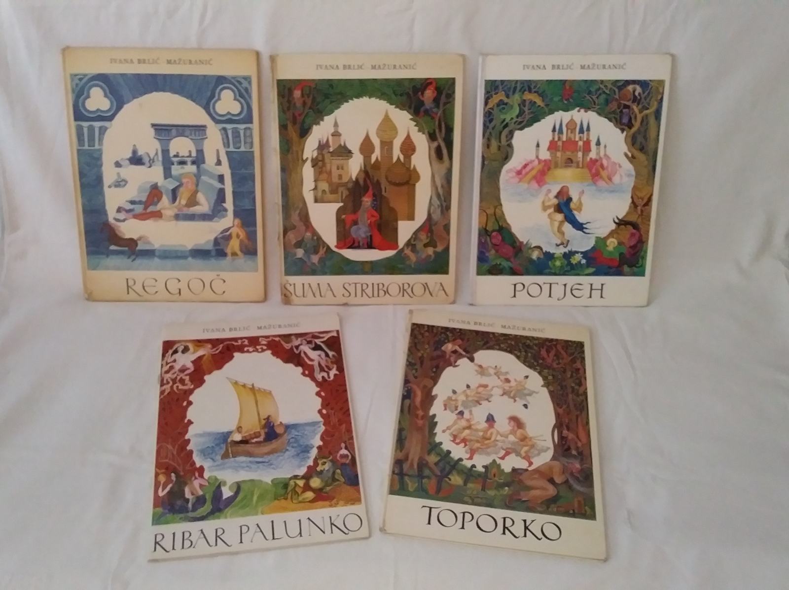 ŠUMA STRIBOROVA, REGOČ, POTJEH, PALUNKO, TOPORKO;BRLIĆ MAŽURANIĆ i JOB