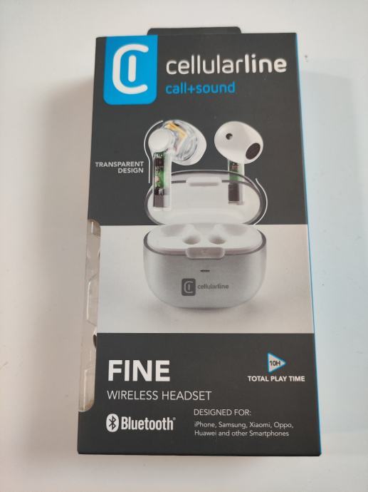 Cellularline Funda Pop MagSafe para Apple iPhone 15 Transparente con