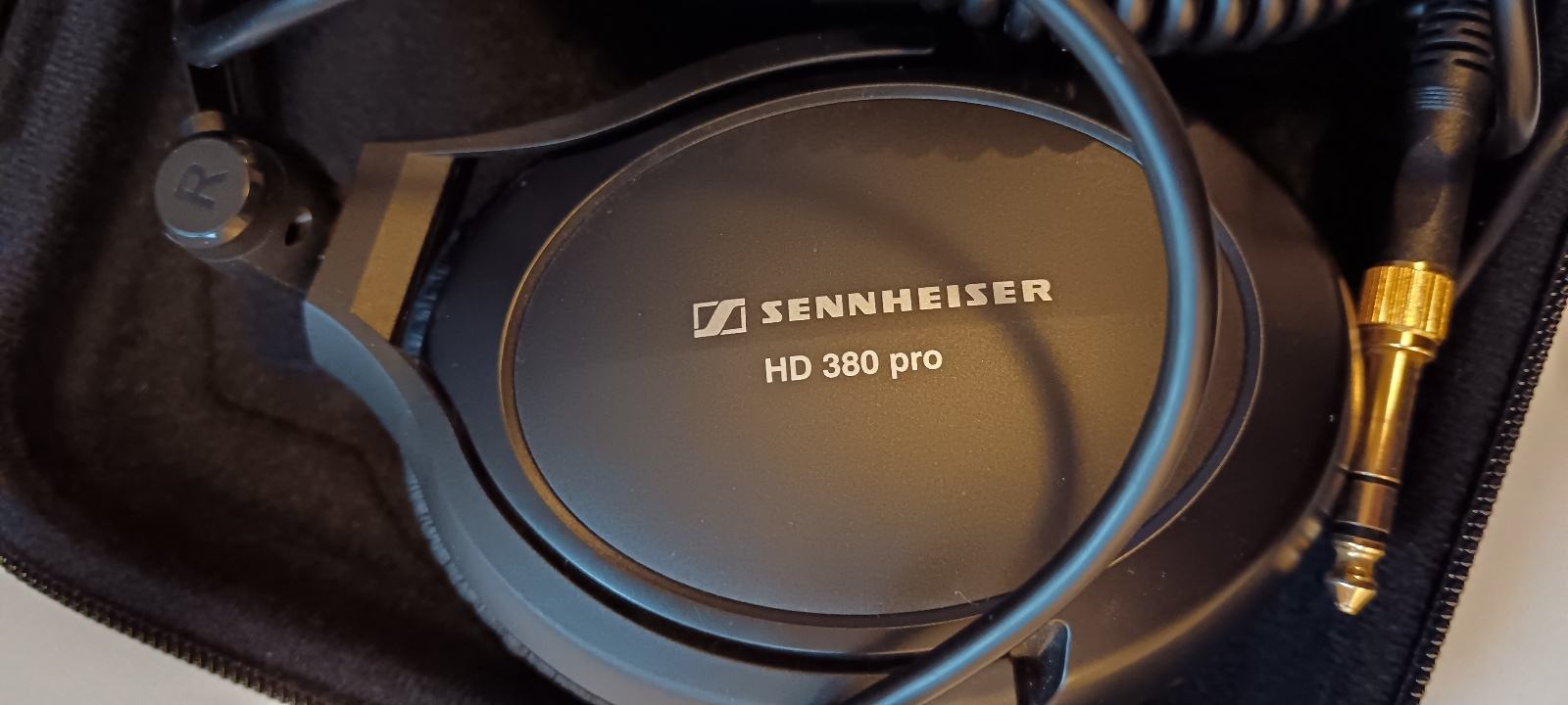 Cuscinetti + Archetto Ricambio Per Cuffie Sennheiser PC350 HD380 Pro