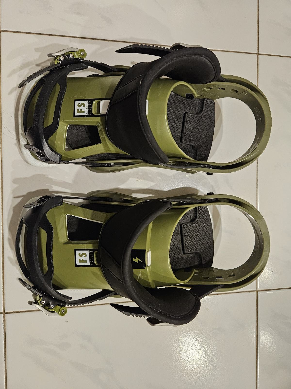 Burton M Freestyle Snowboard-Bindungen Herren - Größe M In Schwarz