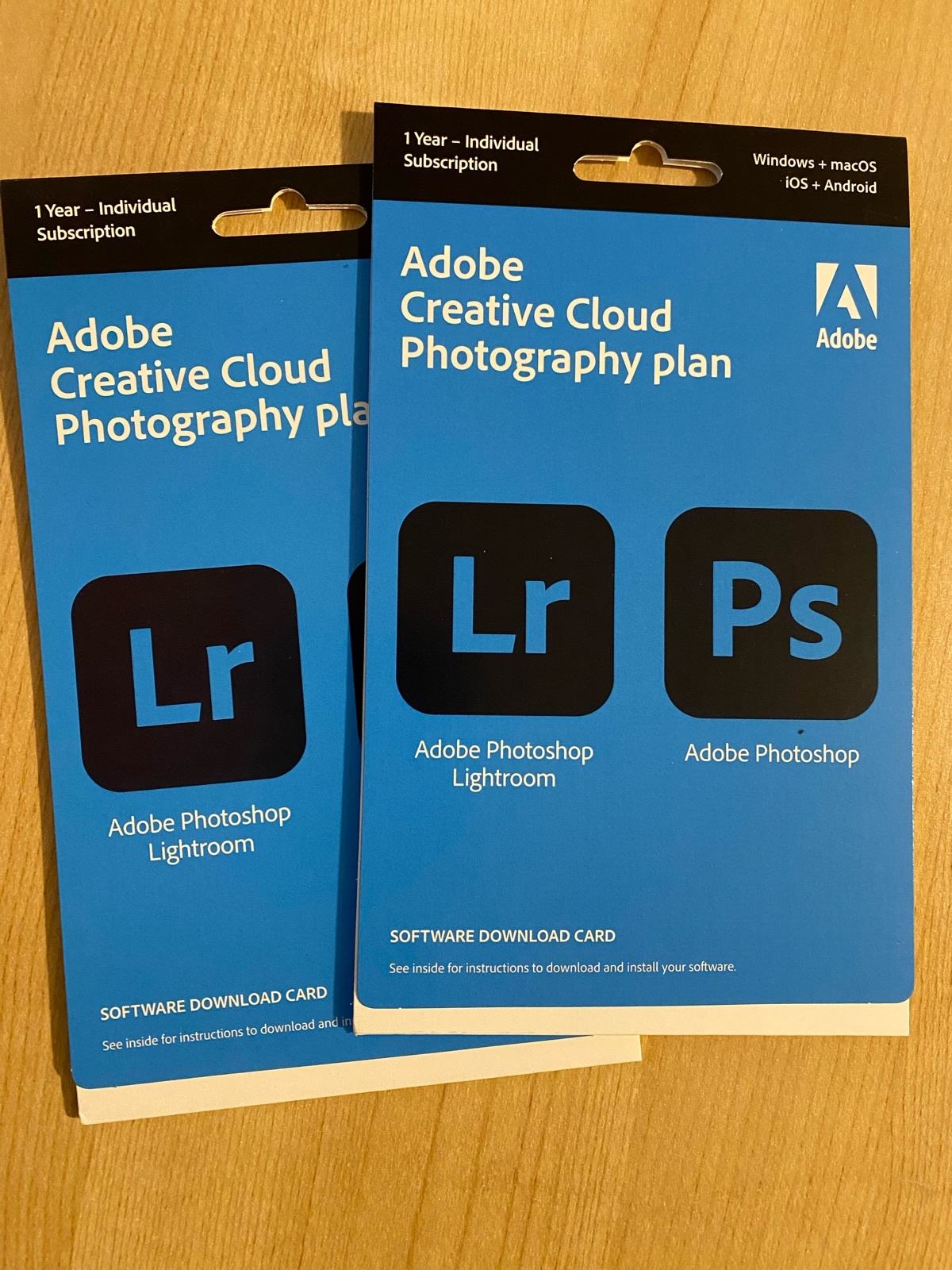 Adobe Creative Cloud Photography Plan (Lightroom + 20GB)