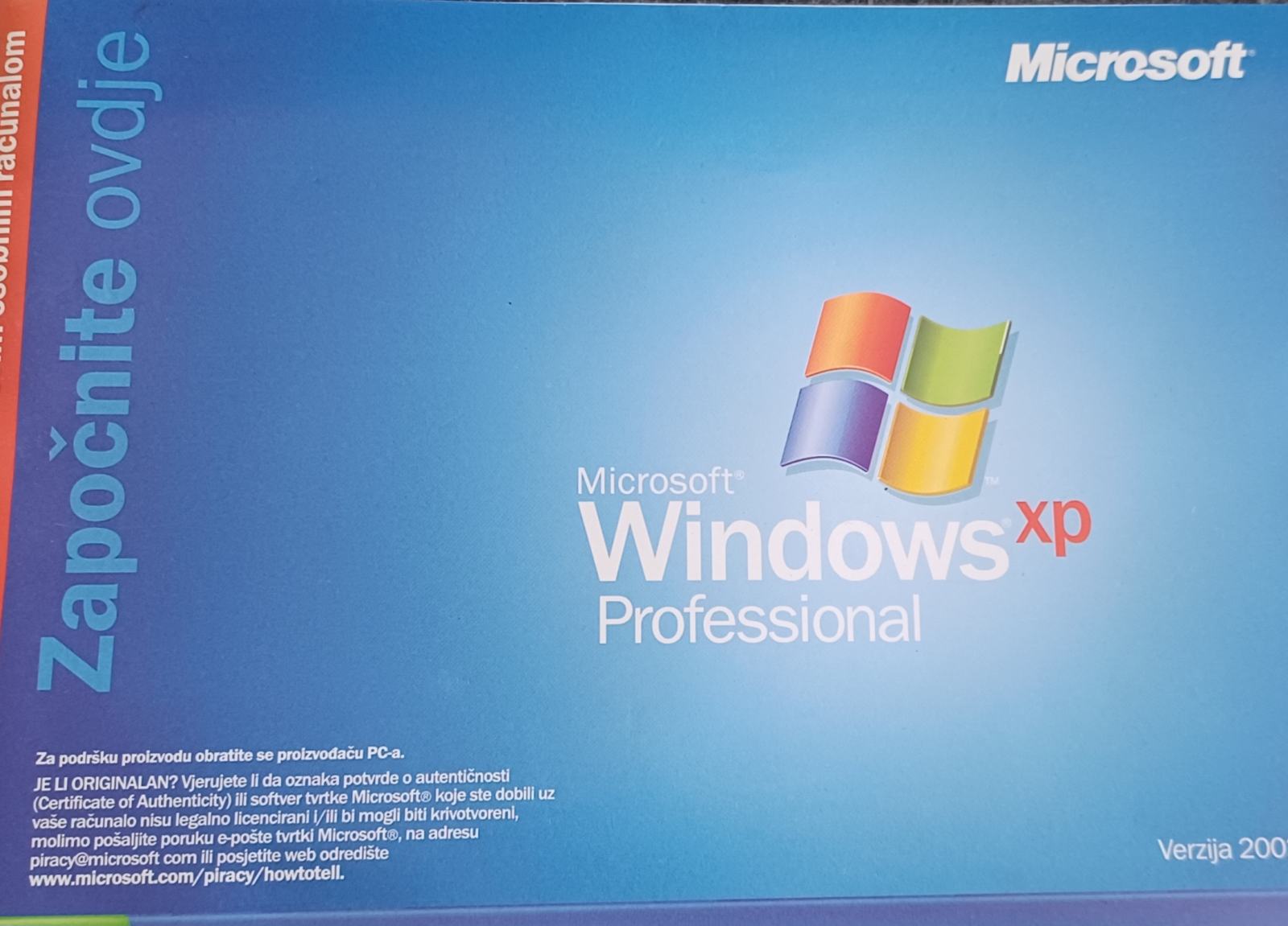 Microsoft Windows XP Professional