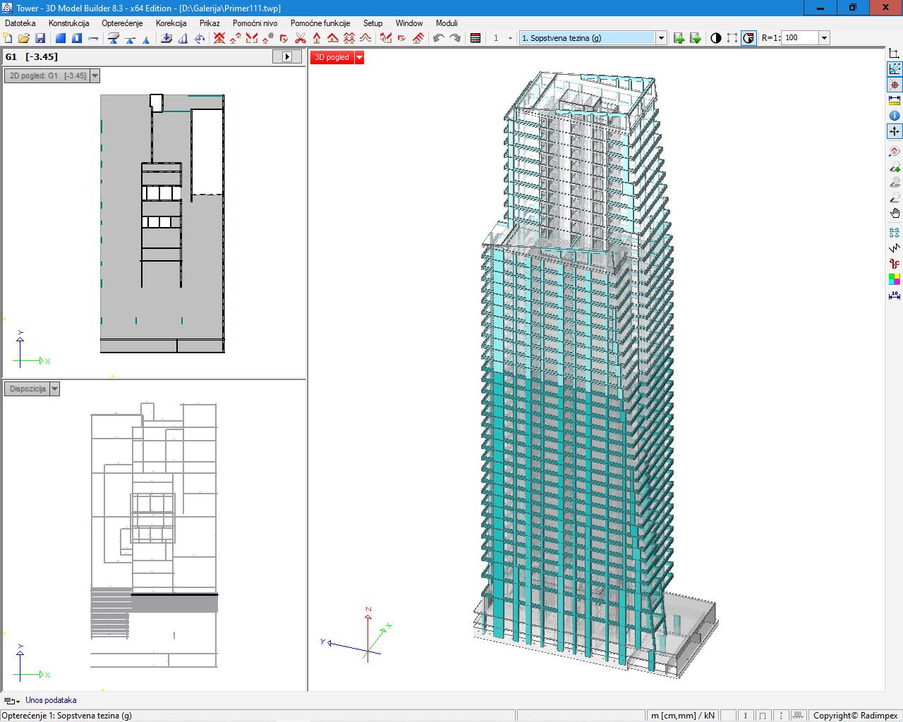 Radimpex Tower 8 7 , ArmCAD 6 , Metal Studio sve na HR jeziku