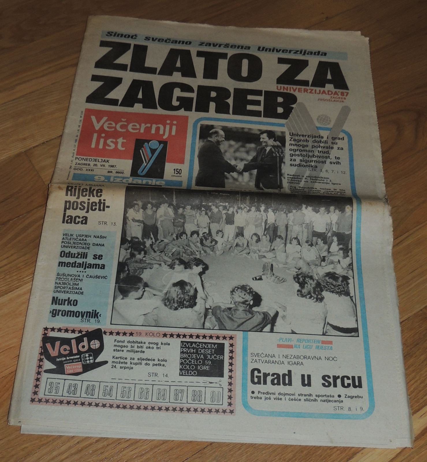 Ve ernji List Univerzijada