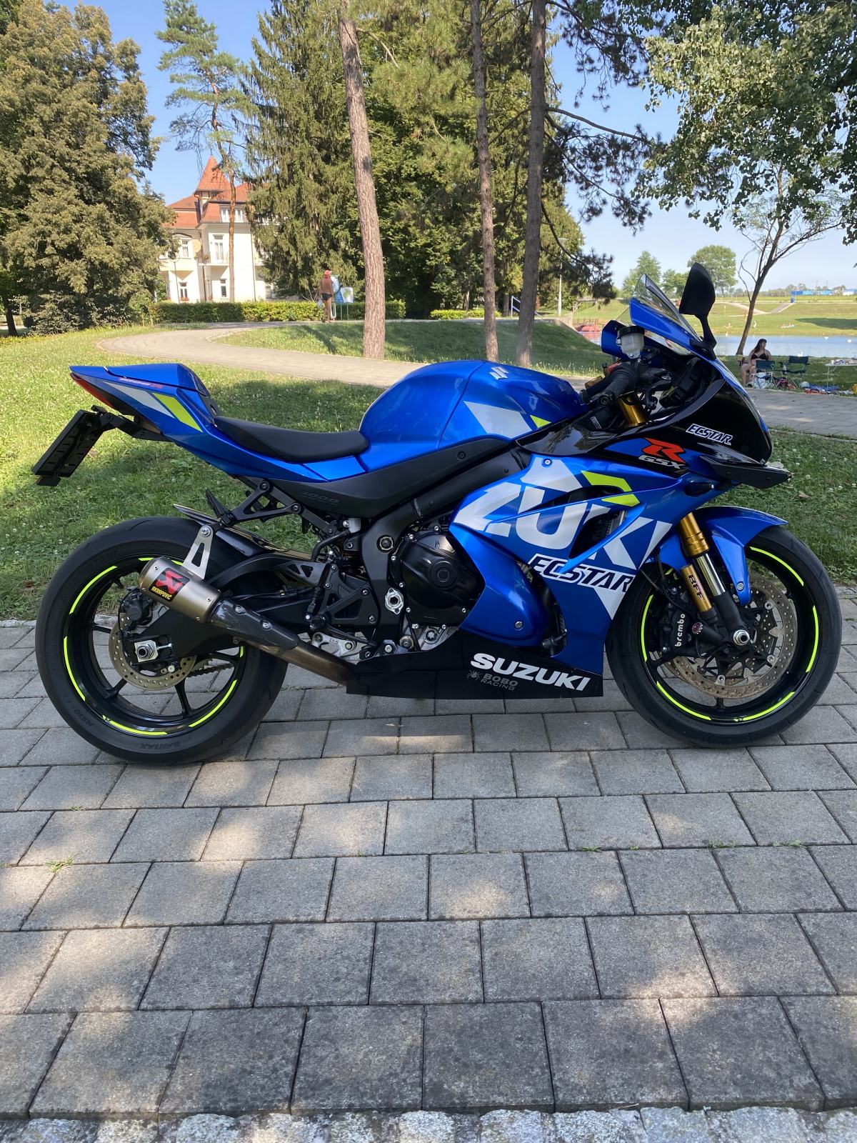 Aileron Latéral Pour Suzuki GSX-R1000R 2017-2023 - Carénage Aérodynamique En ABS, Couleur Bleu Brillant