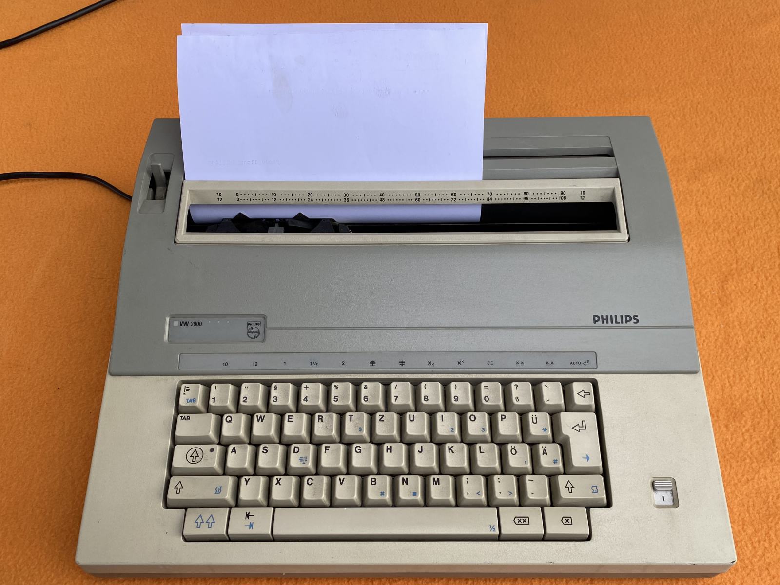 Retro Stvari Philips VW 2000 - Retro pisaća