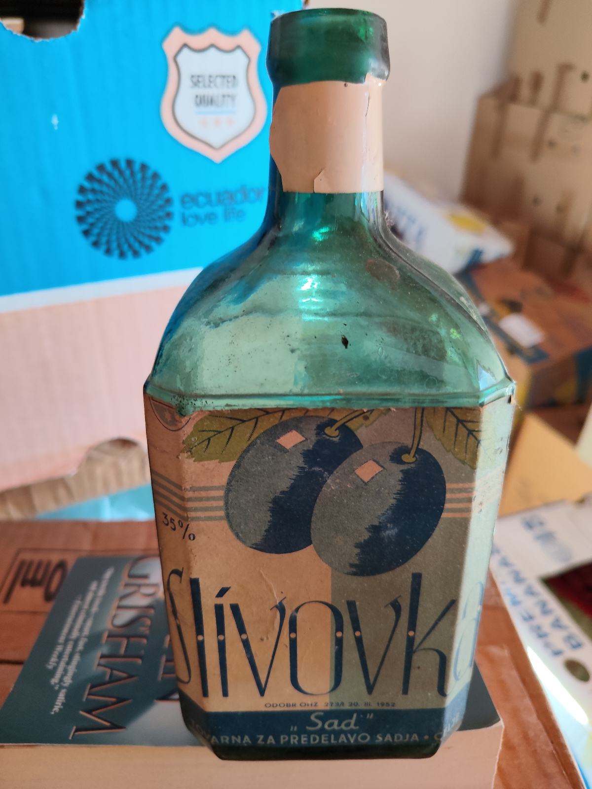 Retro Stvari Vintage boca Šlivovka, SAD Celje