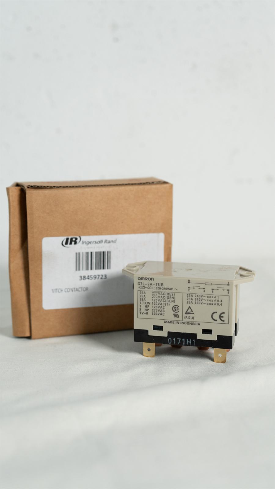 Relais Omron G7L-2A-TUB 200-240VAC 25A 6 Broches - Neuf Sous Emballage - Pièce Industrielle
