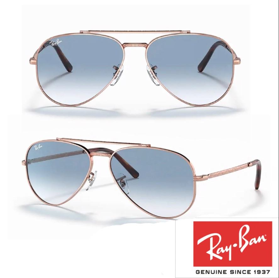 Ray Ban NEW AVIATOR Metalne Rose Gold Sunčane Naočare RB3625 9202/3F