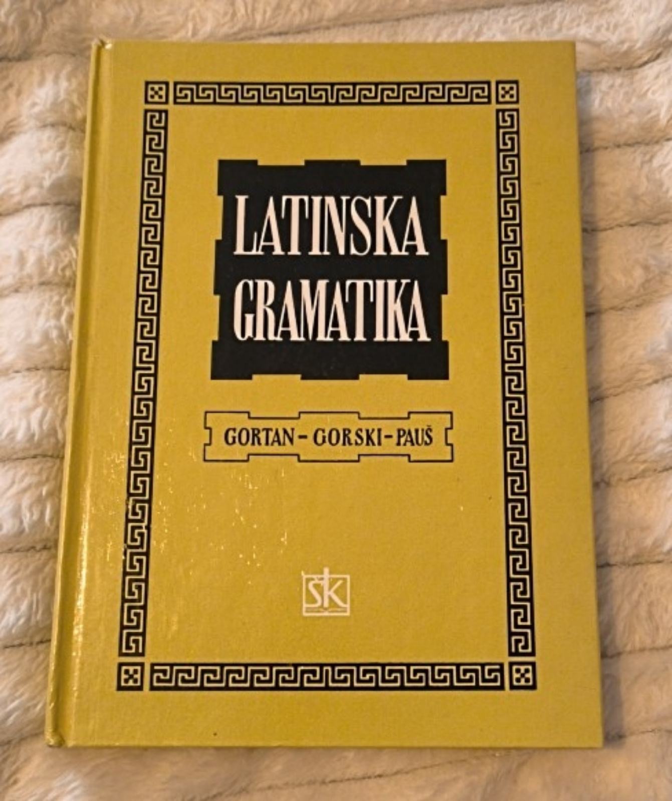 Latinksa Ritka Knjiga latinska gramatika
