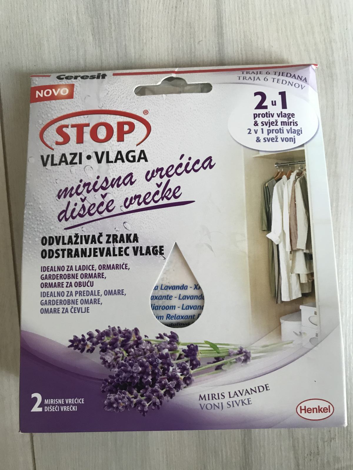 RUBSON Assorbiumidità per armadio Minifresh lavanda, 2 m² | Leroy Merlin