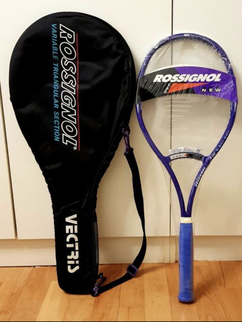 Raquette De Tennis ROSSIGNOL F295 V.A.S - Modèle Mats Wilander - Neuf Sous Blister
