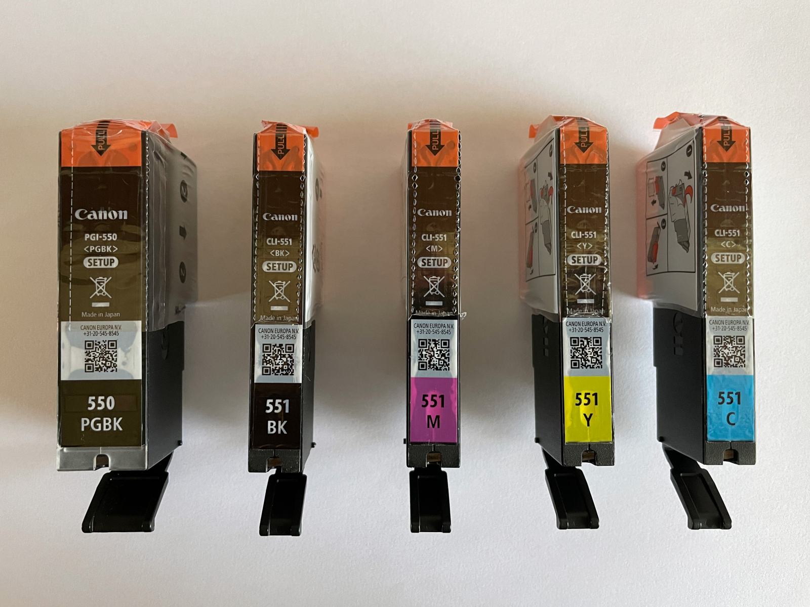 Acquistare Confezione Multipla Di Cartucce D'inchiostro A Resa Elevata Per Foto Canon Cli 551xl Bk C M Y - Foto 11