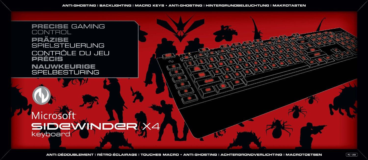 Microsoft SideWinder X4 Keyboard