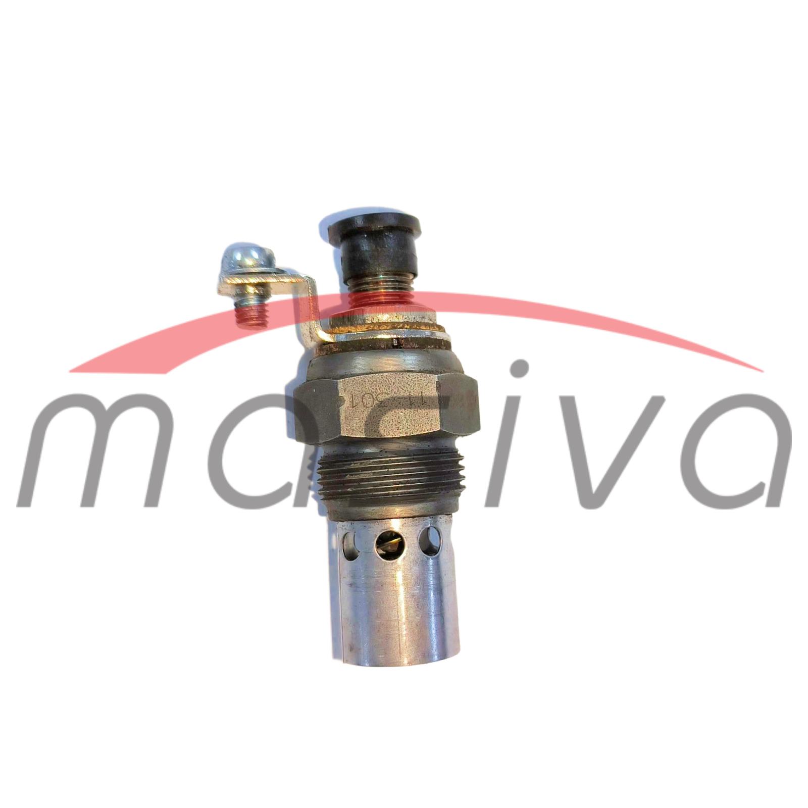 Manometro Olio Per Trattori IMT 539 506 533 560 540 57 536 627 667 (1978-2000) - Diametro 52 Mm, 12V, Cromato