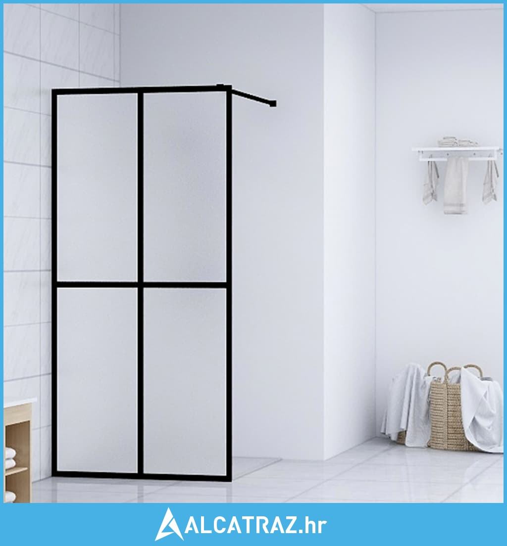 Pregrada Pregrada za tuširanje od mutnog kaljenog stakla 80 x 195 cm - NOVO