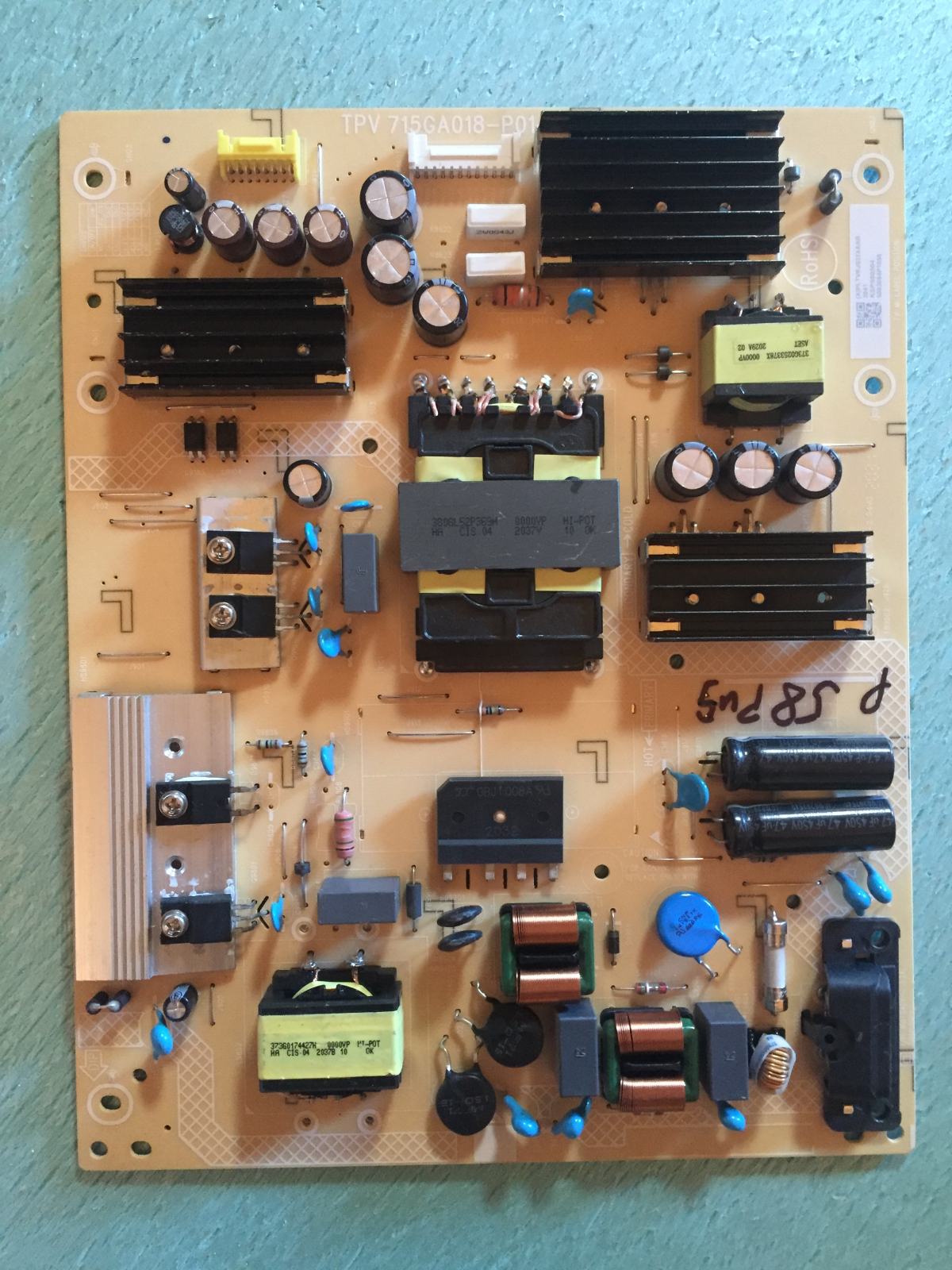 Carte D'alimentation PSU Pour TV Philips 58PUS8545/12 - Réf 715GA018-P01-006-003S