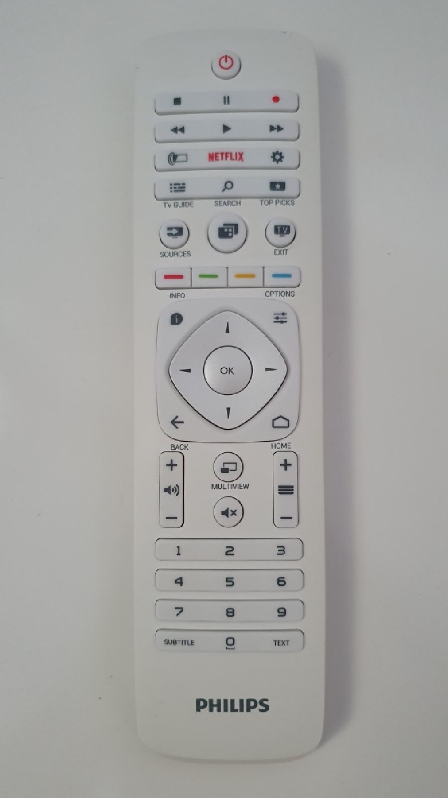 Tele-commande Remote pour TV PHILIPS BRC0884301/01 SW:681805951