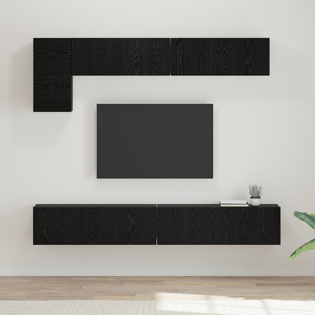 Set TV komoda 5 pcs Srednja 80 x 30 x 30.5 cm 100 x 30 x 30 cm
