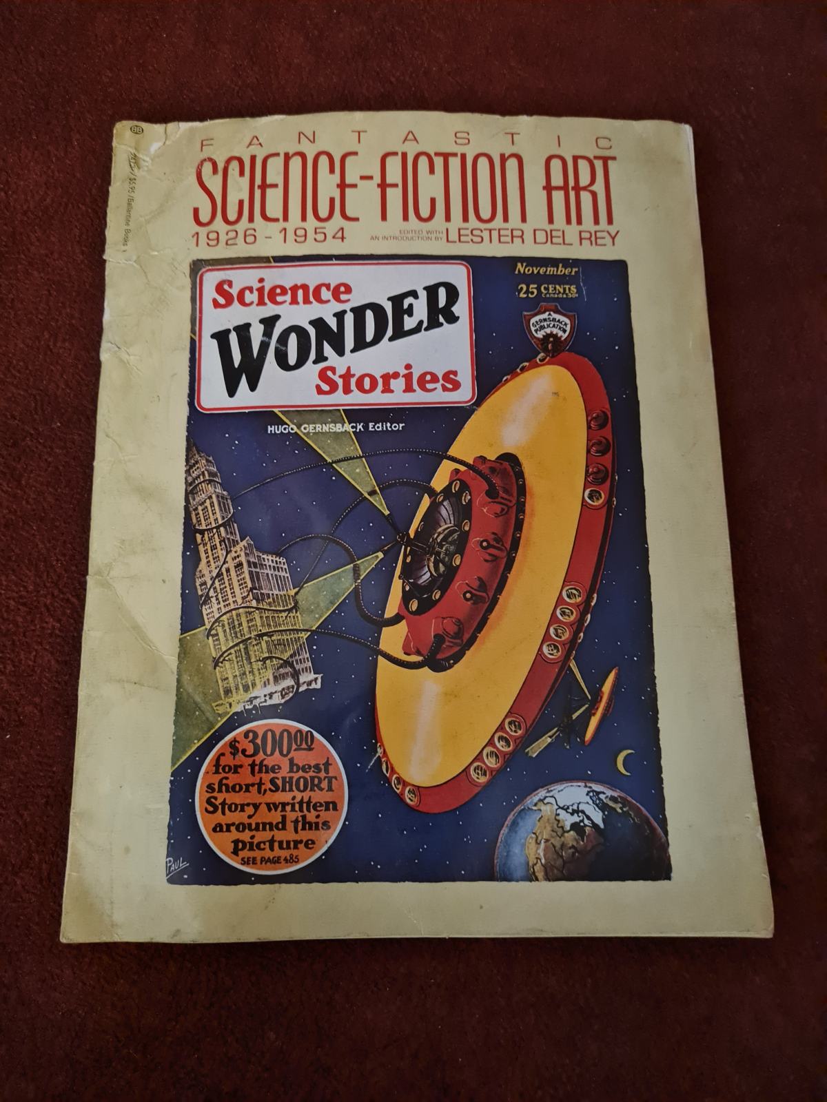 Fantastic Science-Fiction Art 1926 - 1954 by Lester Del Rey
