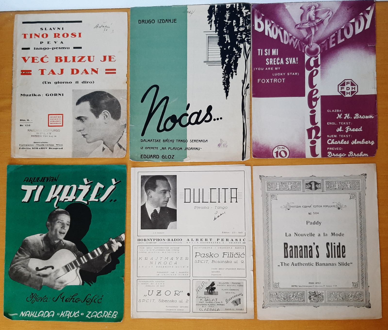 Note - lot kataloga s notama