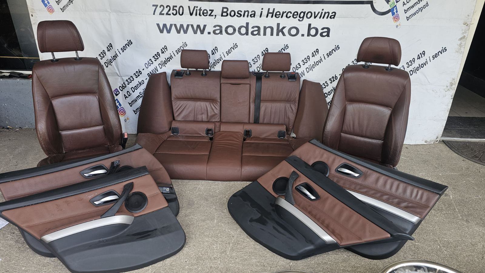BMW e91 smeda koza elektricna M paket sjedista