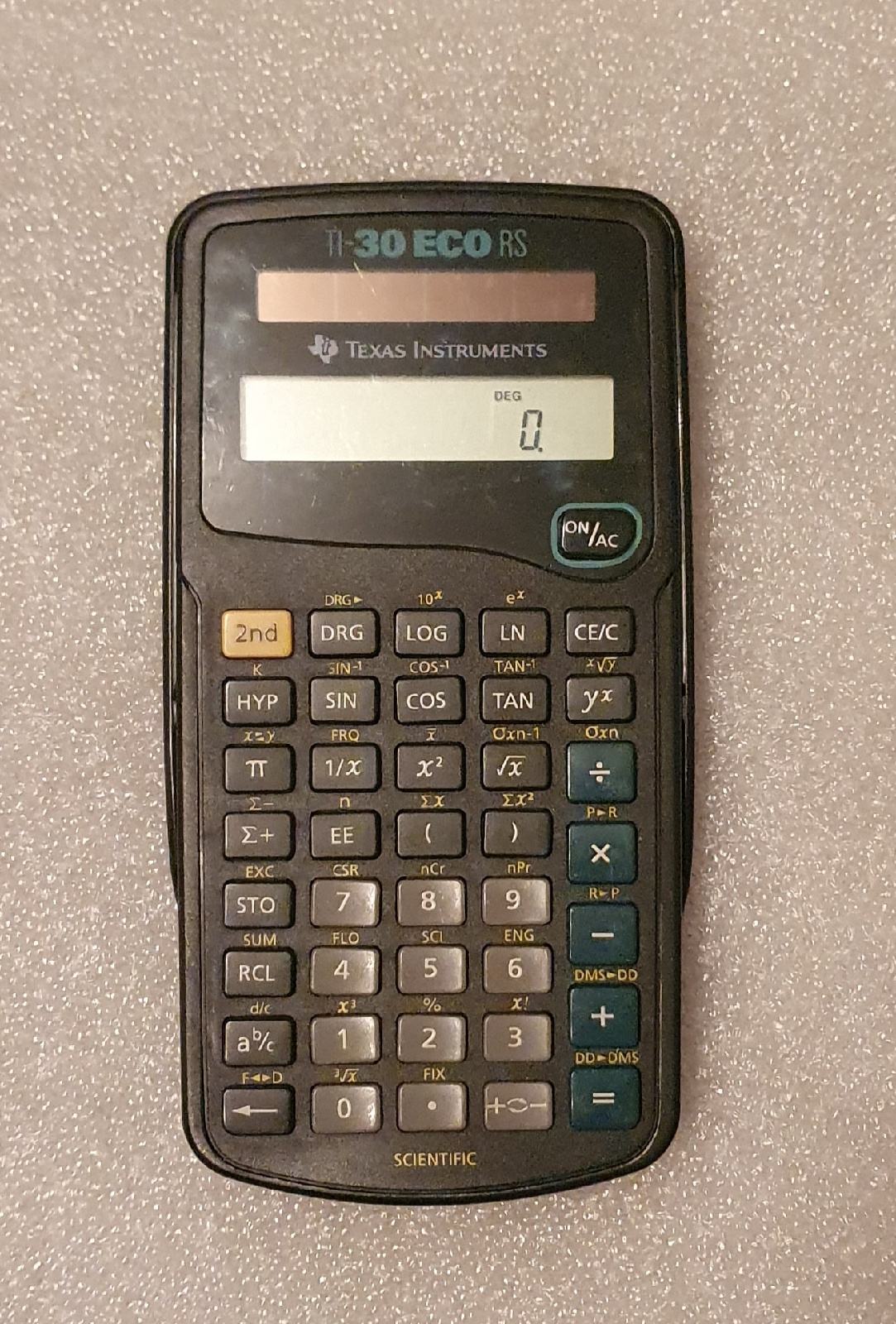 Texas Instruments Ti 30 Eco Rs Logarithmus Eingeben Kalkulator Texas Instruments TI-30 ECO RS