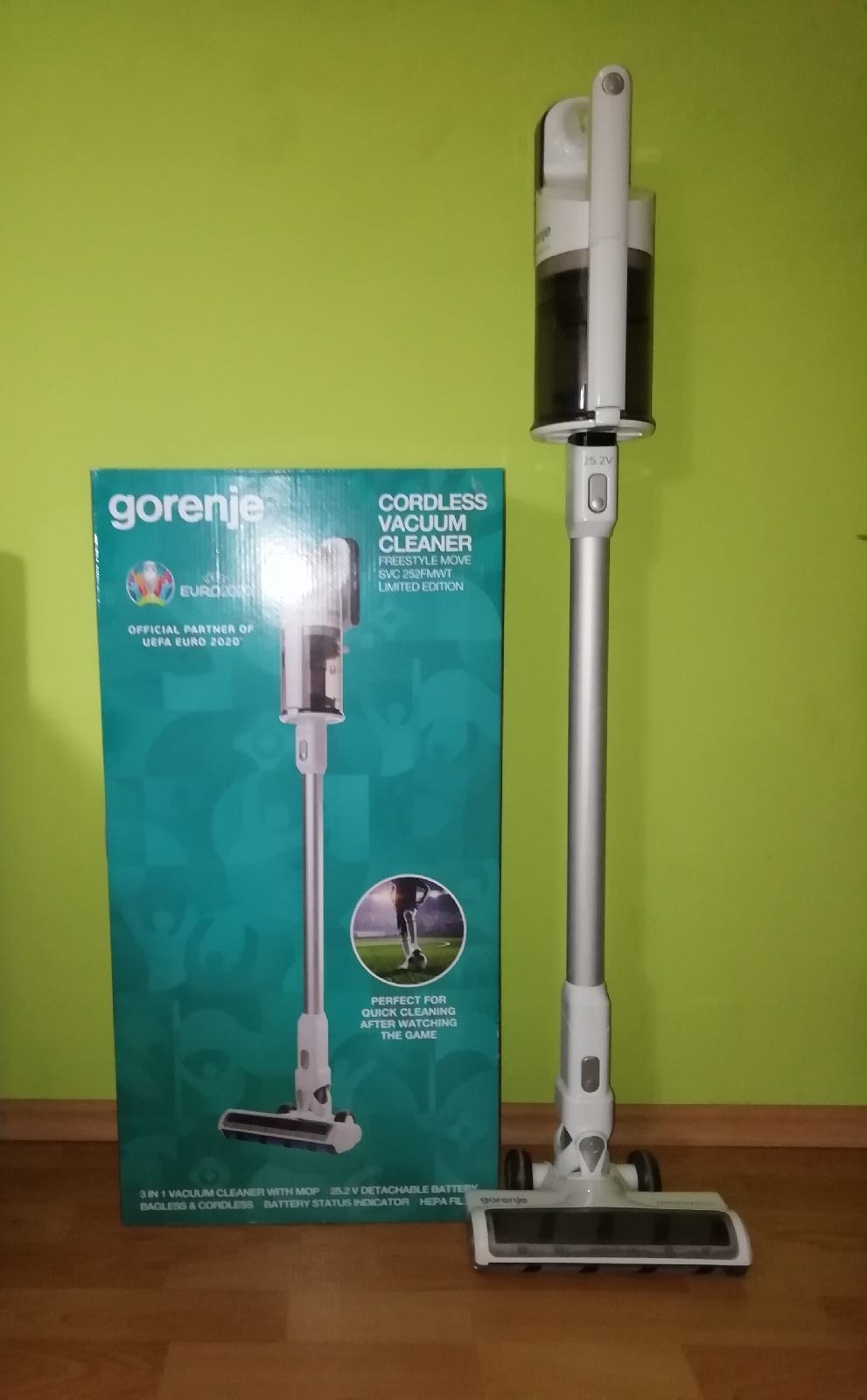 Bežični štapni usisavač Gorenje SVC252FMWT