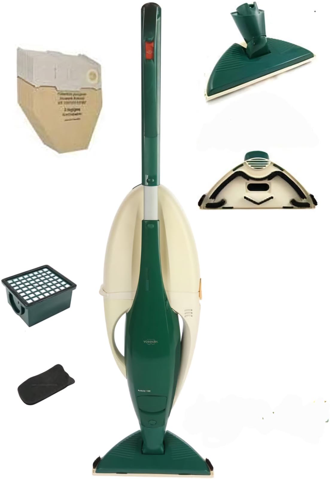 Vhbw 50x Bolsa Aspiradora Compatible Con Vorwerk Kobold VK 118, VK 119 Vk118 Vk119 Vk120 Aspiradora Vellon Micro 215 Cm X 18 Cm Blanco 46944440