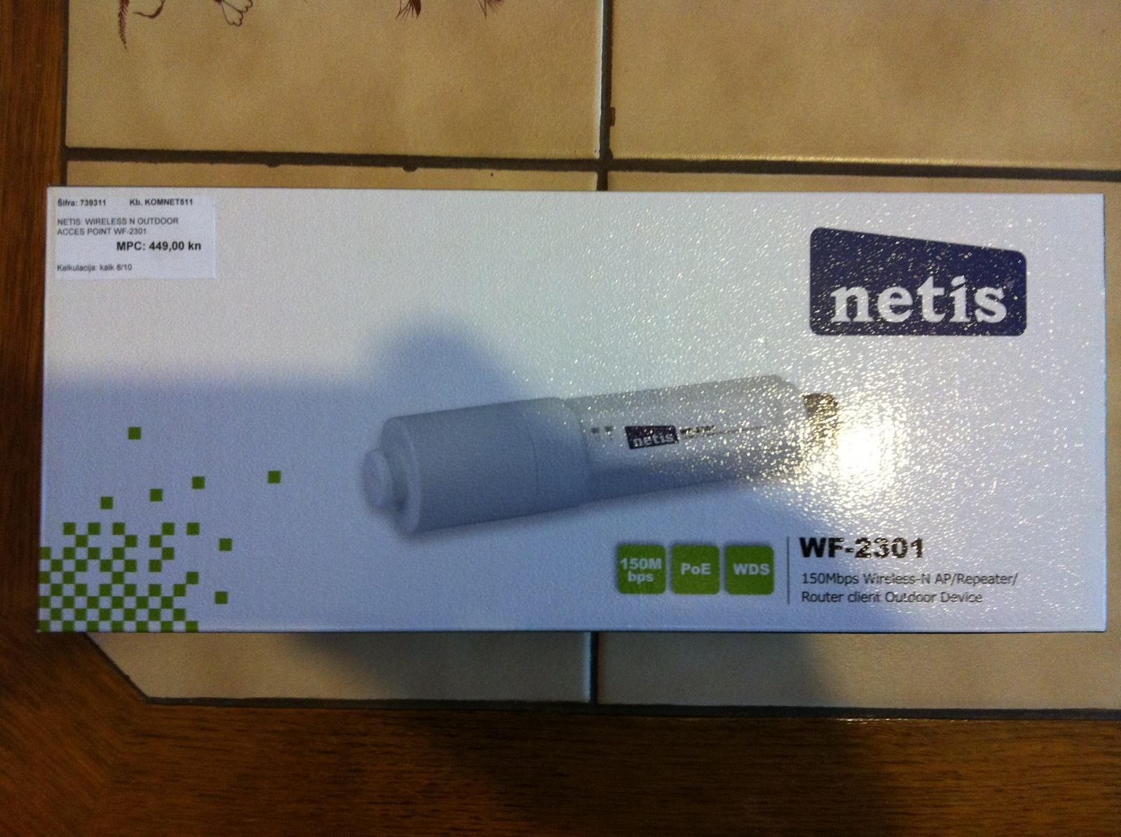 Vanjski Router Netis vanjski Access Point, router