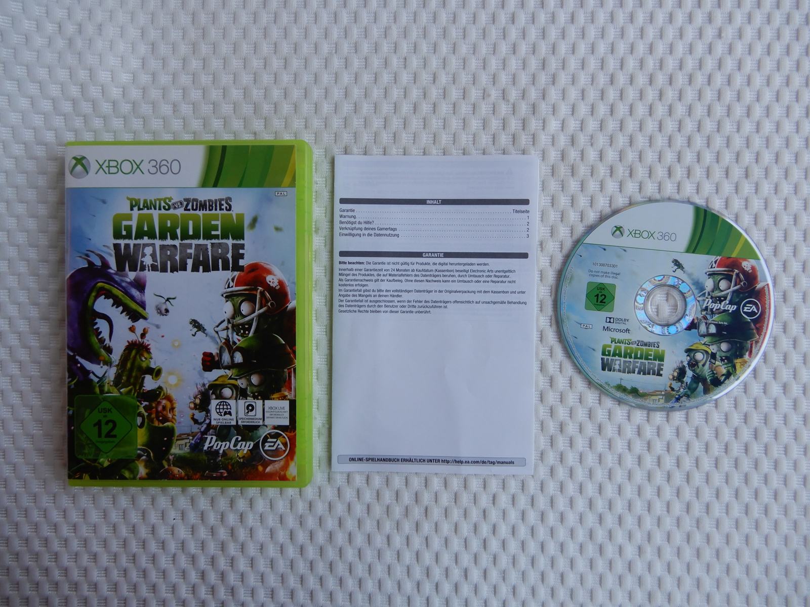 Plants vs Zombies Garden Warfare za xbox 360 #4408