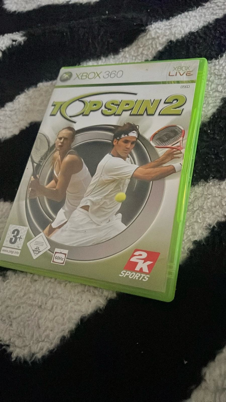 Jeu Xbox 360 Top Spin 2 Complet - Bon état - Avec Boîtier Et Instructions - Tennis - Occasion