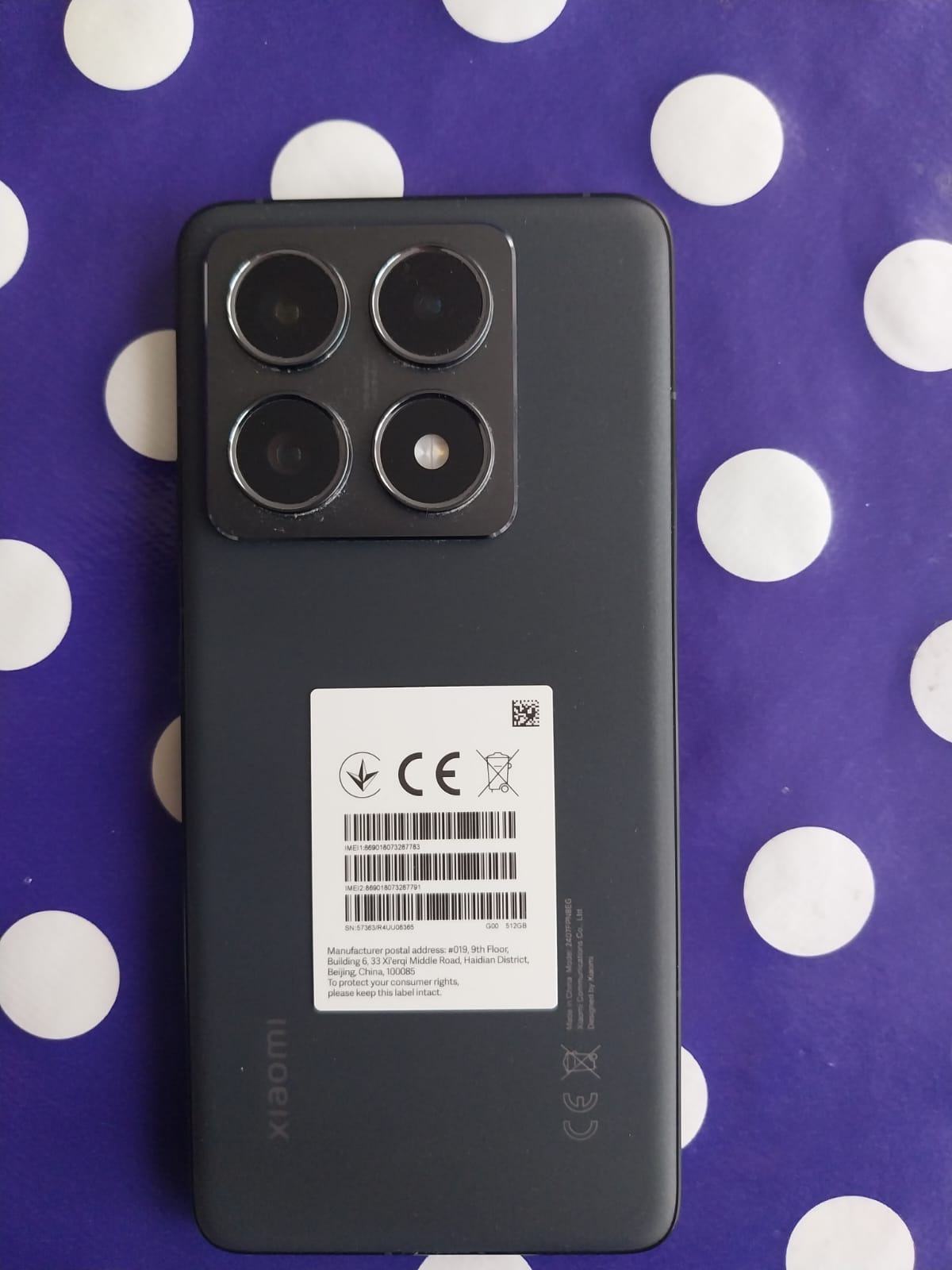 Xiaomi 14T Pro Titan black