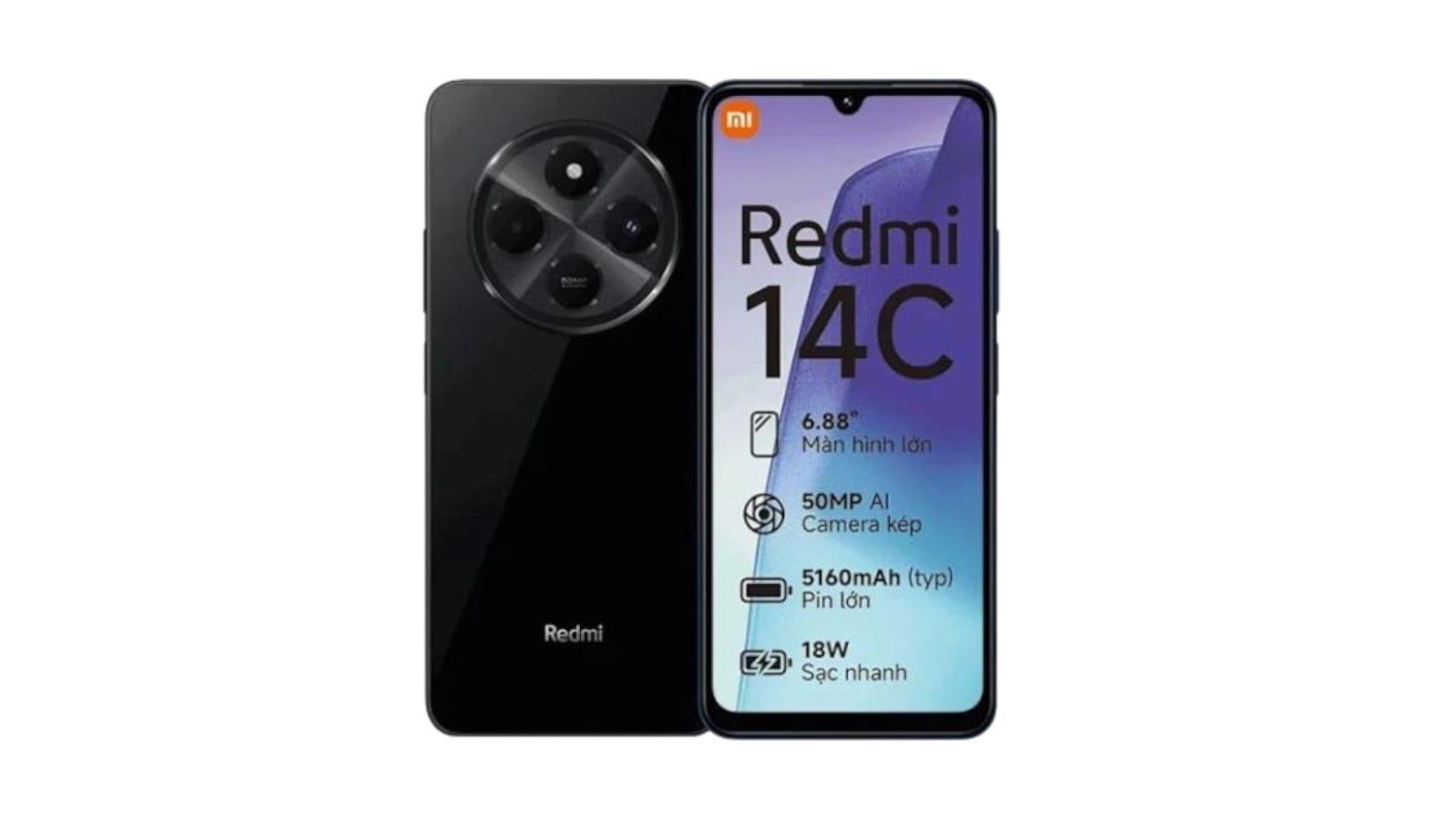 XIAOMI REDMI 14C 4+4/128GB / R1, RATE