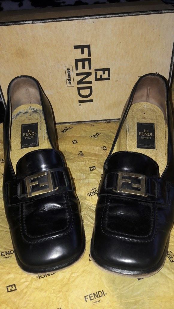FENDI KOŽNE CIPELE