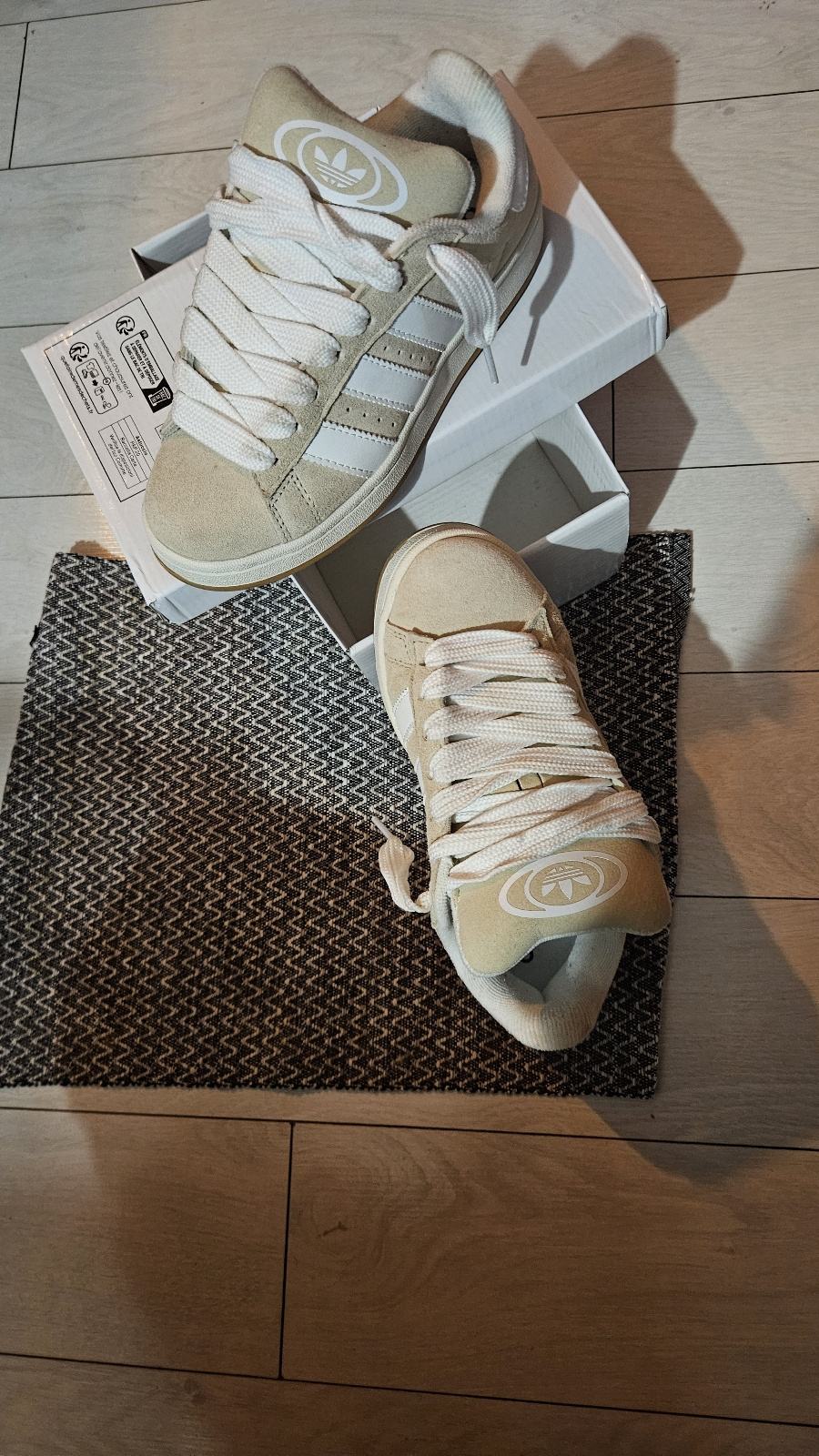 adidas gazelle silver green womens Adidas Campus 00s | Women's | (40th) Wonder Beige/White/Gum