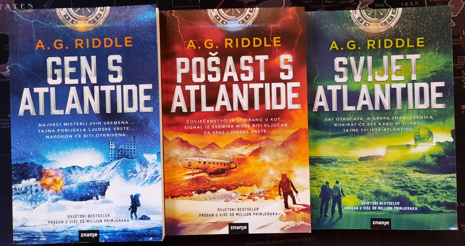 A.G. Riddle - trilogija Atlantida