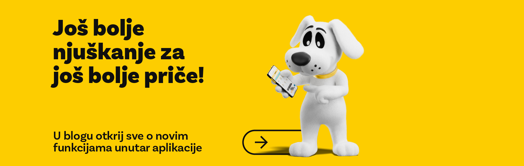 Pročitaj blog i otkrij sve o novim funkcionalnostima unutar aplikacije.