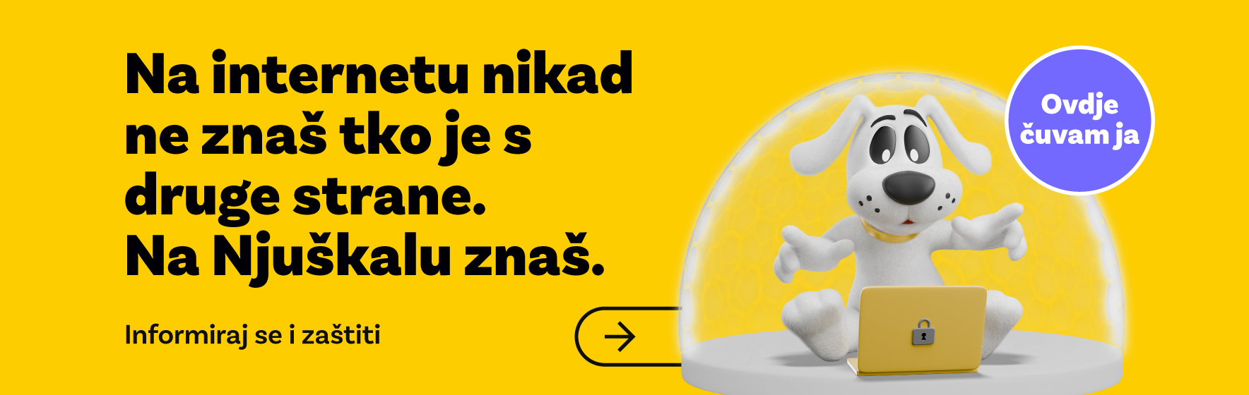 Vodic kroz digitalnu samoobranu - saznaj kako njuskati sigurno.