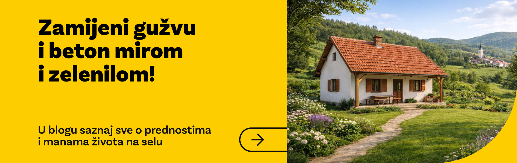 Pročitaj blog i saznaj sve o prednostima i mana života izvan grada