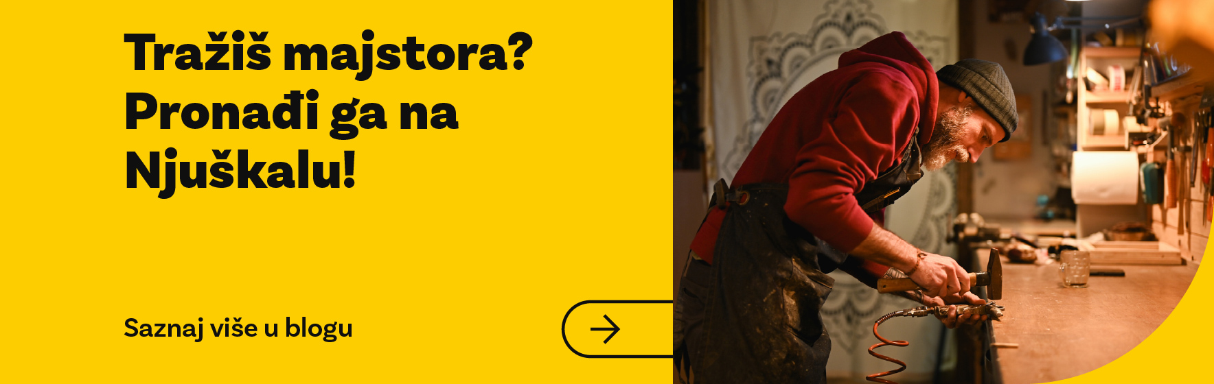 Trazis majstora? Pronadi ga na Njuskalu! Saznaj vise na blogu.