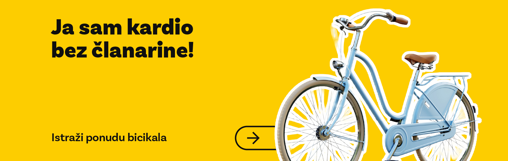 Ja sam kardio bez clanarine: istrazi ponudu bicikala